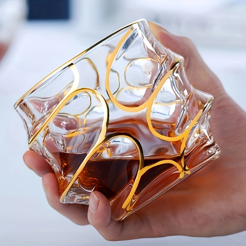 Whiskey-Glas Tumbler mit Golde – Whisky Beer And Wine Bewertung und Preis